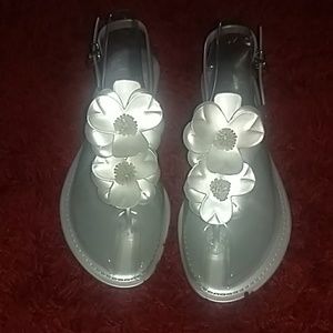 Gianni Bini Silver Sandal